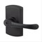 Delaney Hardware Italian Collection Artino Black Bed/Bath Door Handle 362204 - alternate 5